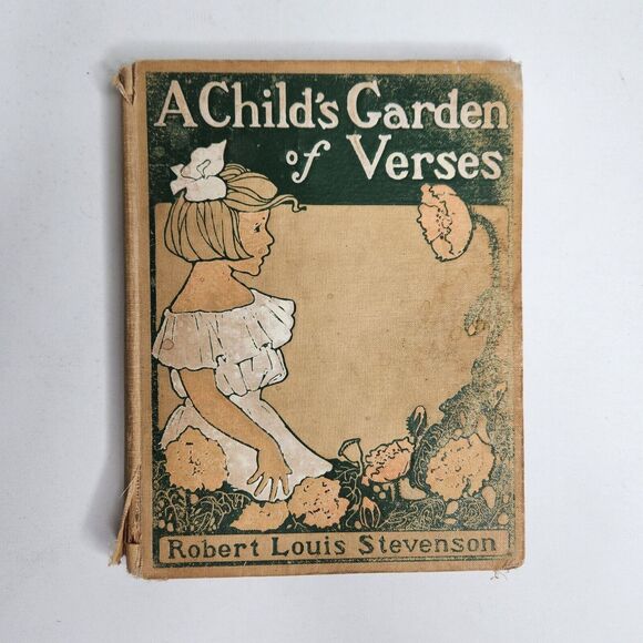 Unbranded Other - Antique 1902 A Child's Garden of Verses Robert Louis Stevenson Illustrated Book‎